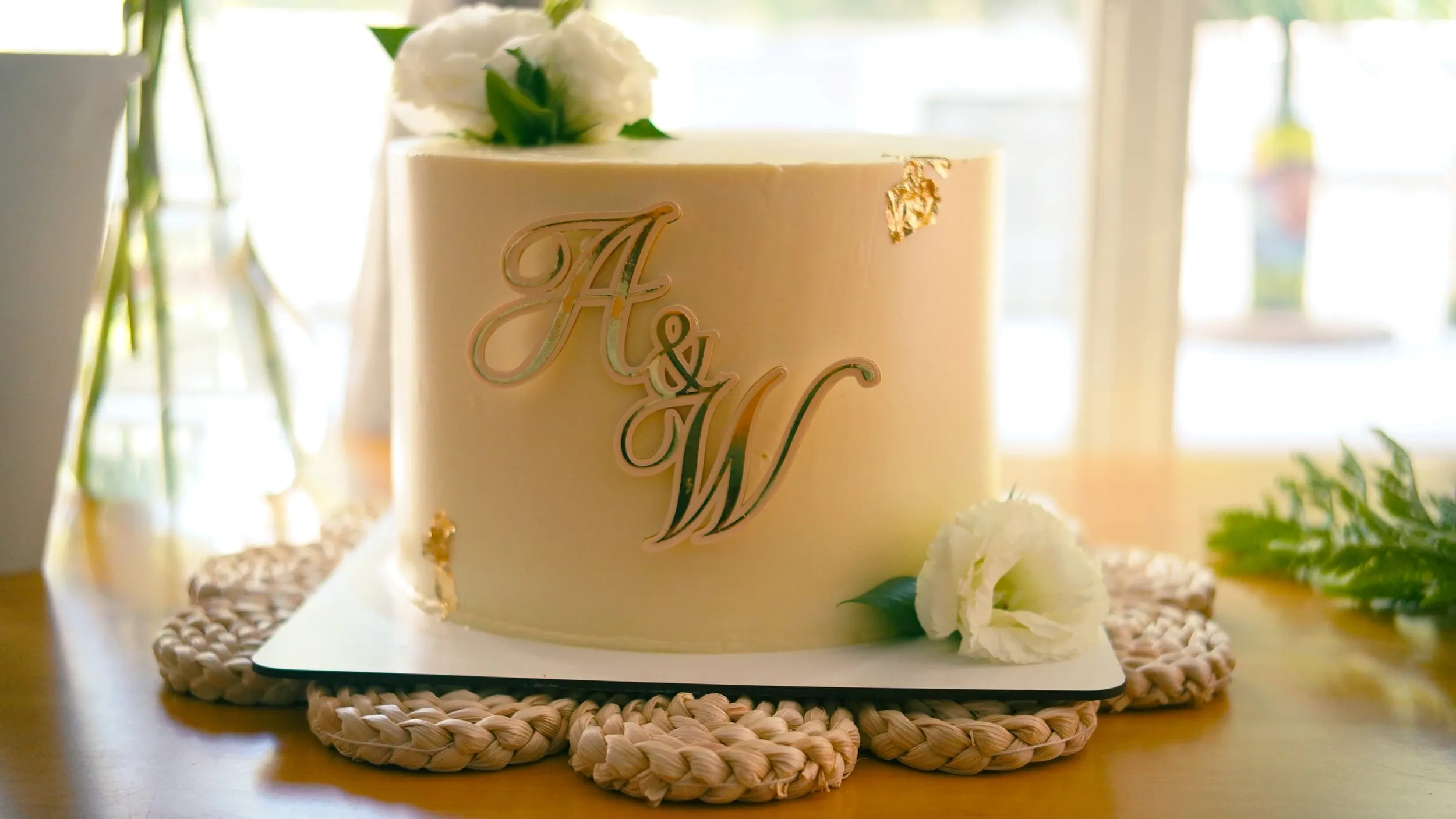 Casamiento civil torta detalle