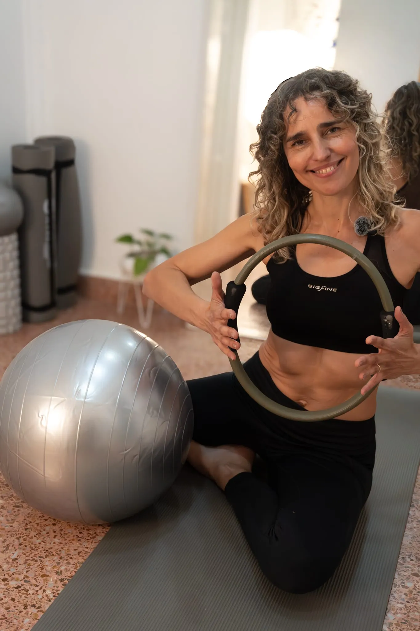 Marca personal nutricionista pilates aro y pelota