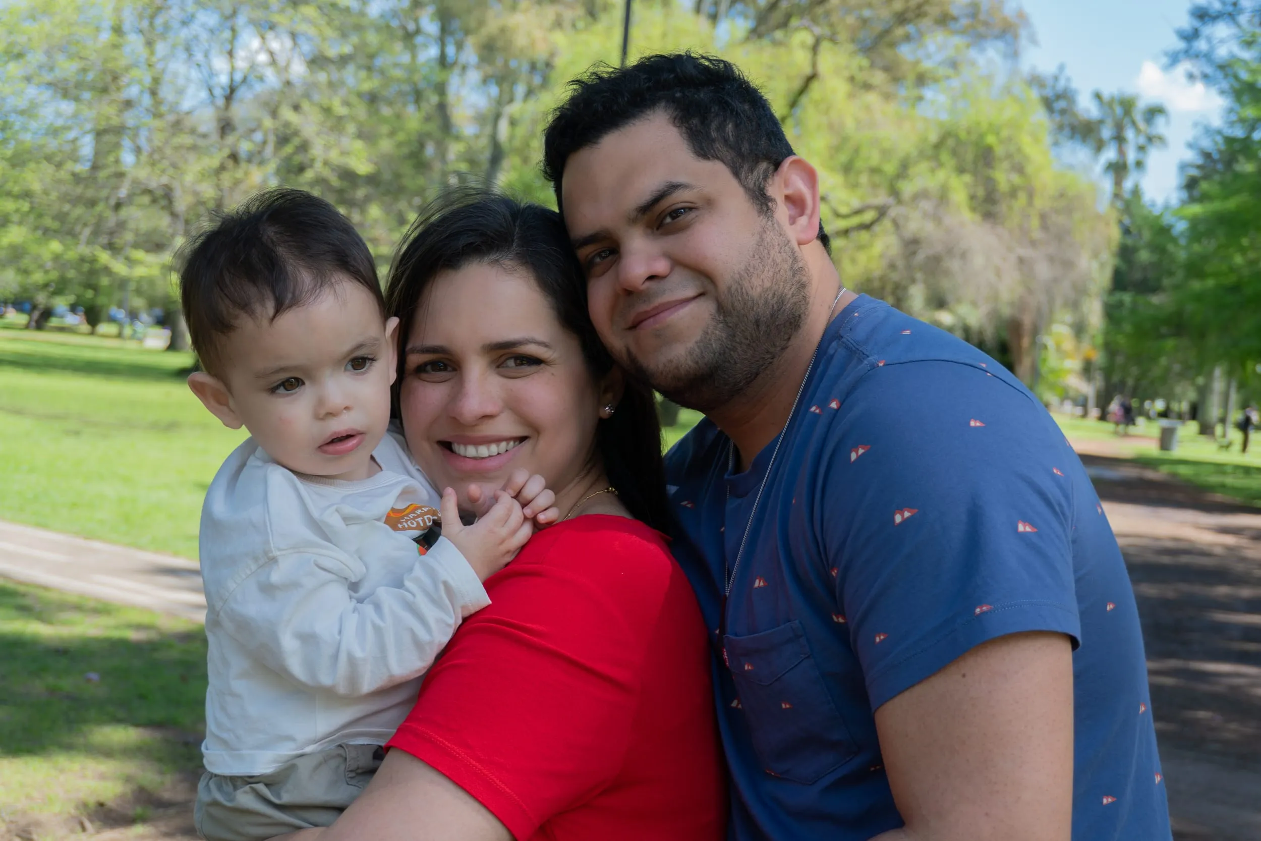 Sesión Día de la Madre familia en el parque